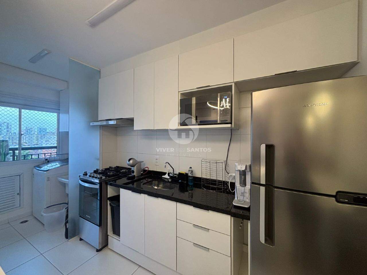 Apartamento à venda, 2 quartos, 1 suíte, 2 vagas, Marapé - Santos/SP em Marapé, Santos — foto 6