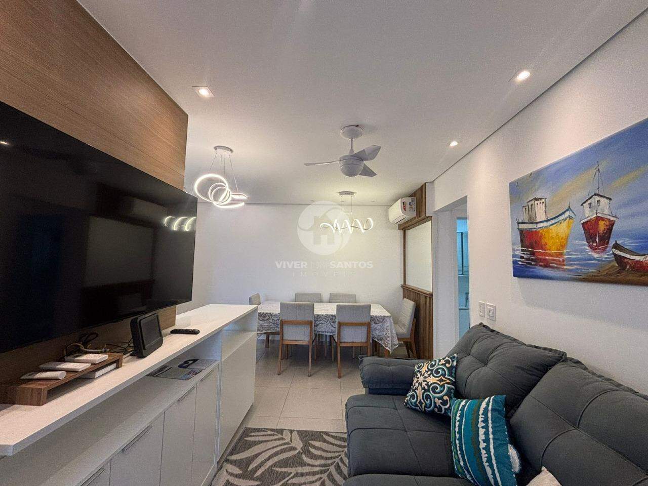 Apartamento à venda, 2 quartos, 1 suíte, 2 vagas, Marapé - Santos/SP em Marapé, Santos — foto 2