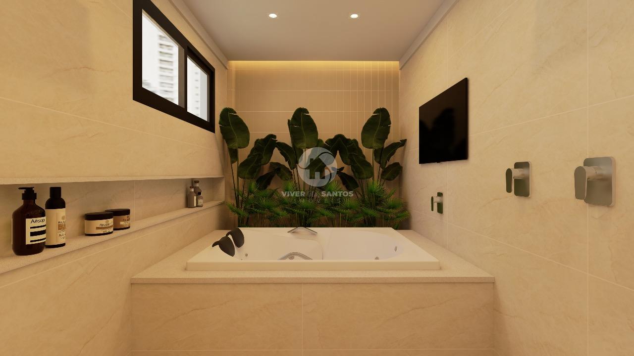 Apartamento com 4 suítes - Gonzaga - Santos/SP em Gonzaga, Santos — foto 28