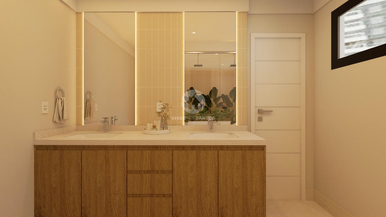 Apartamento com 4 suítes - Gonzaga - Santos/SP em Gonzaga, Santos — foto 25