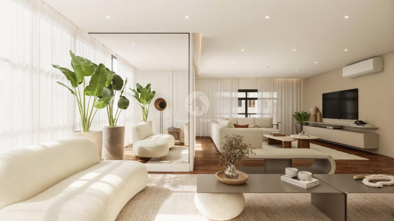 Apartamento com 4 suítes - Gonzaga - Santos/SP em Gonzaga, Santos — foto 8
