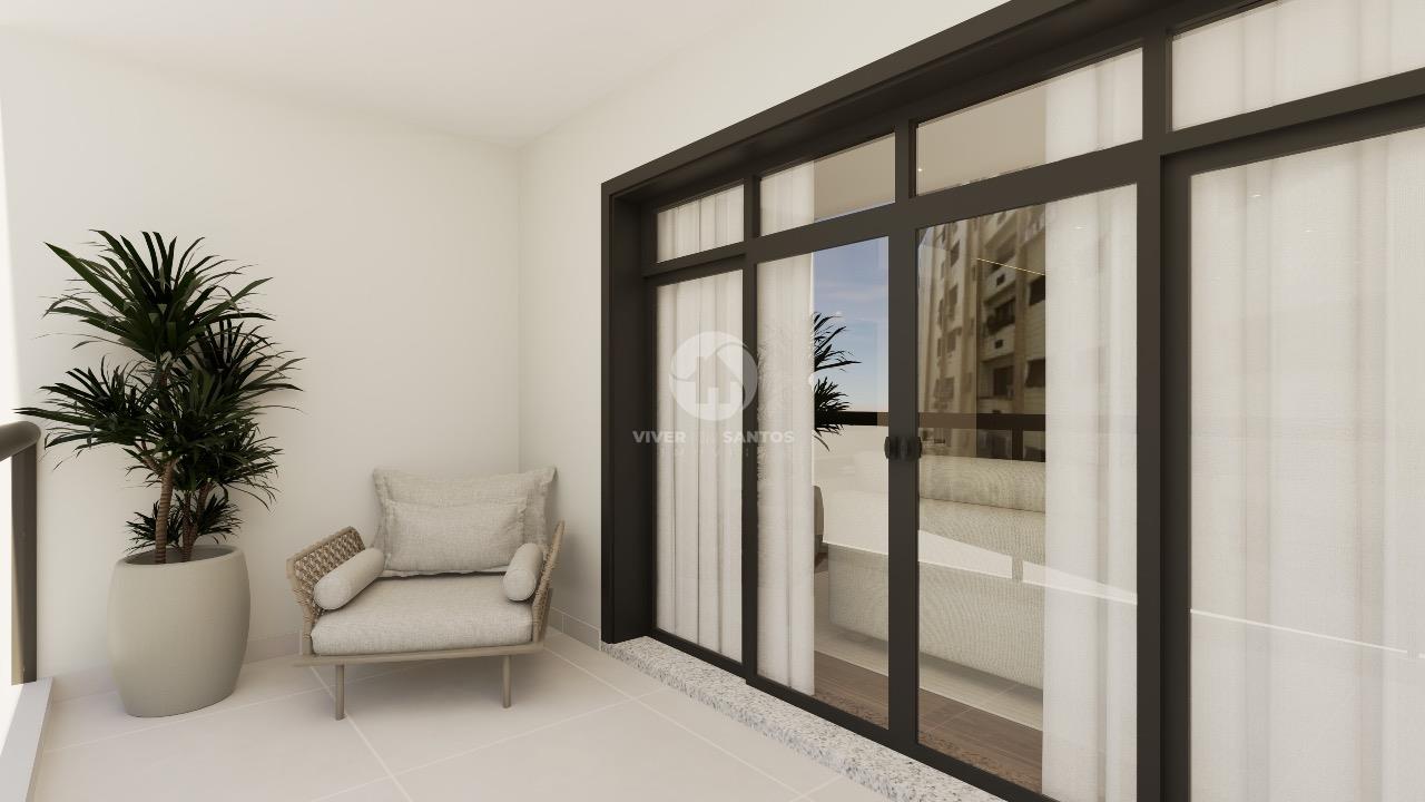 Apartamento com 4 suítes - Gonzaga - Santos/SP em Gonzaga, Santos — foto 3
