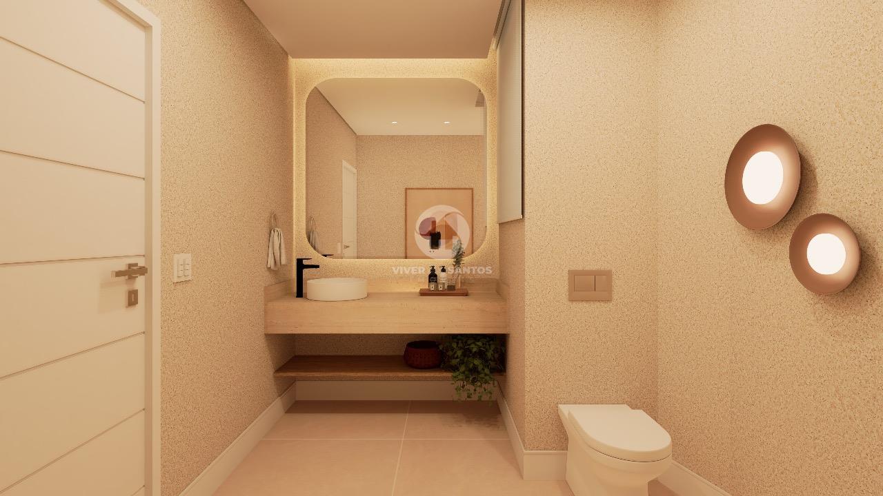 Apartamento com 4 suítes - Gonzaga - Santos/SP em Gonzaga, Santos — foto 14