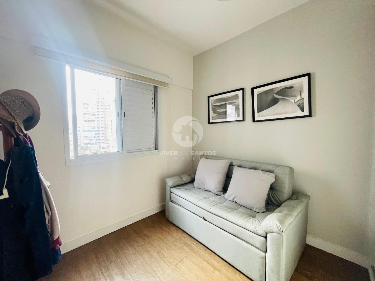 Apartamento à venda, 2 quartos, 1 suíte, 1 vaga, Boqueirão - Santos/SP em Boqueirão, Santos — foto 20