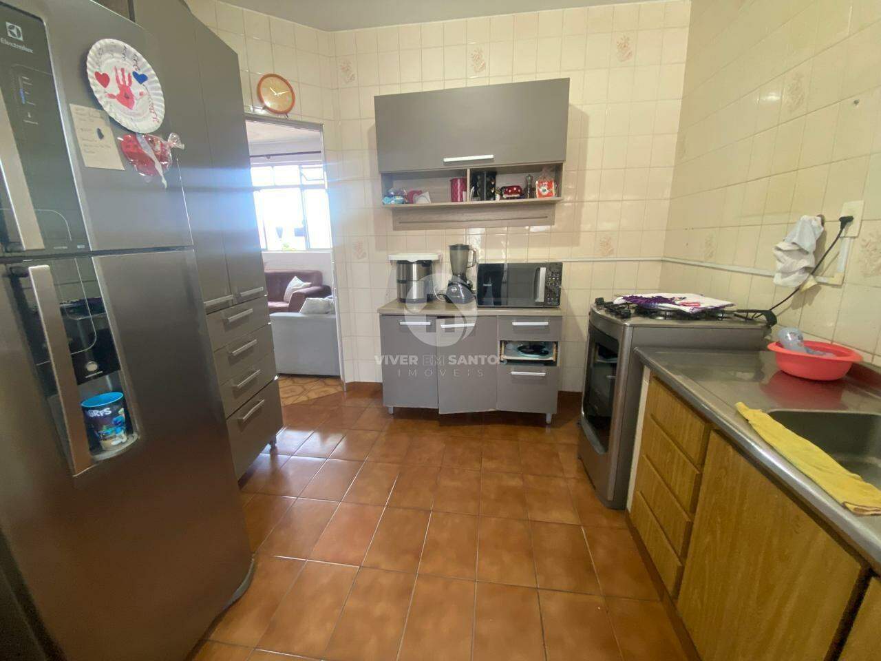 Apartamento à venda, 3 quartos, 1 vaga, Macuco - Santos/SP em Macuco, Santos — foto 3