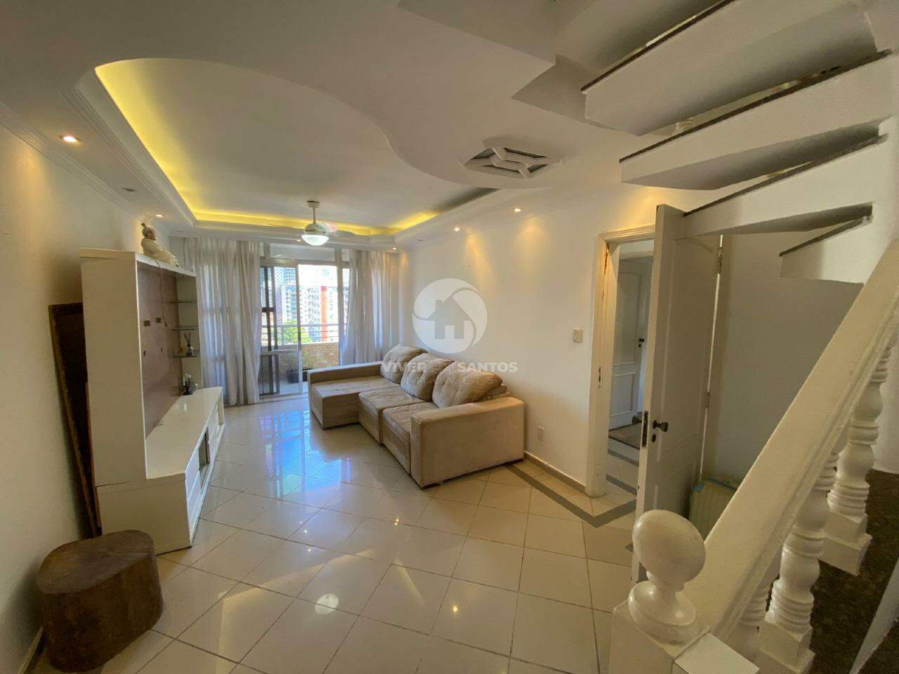 COBERTURA DUPLEX A VENDA NO GONZAGA COM LAZER PRIVATIVO em Gonzaga, Santos — foto 13