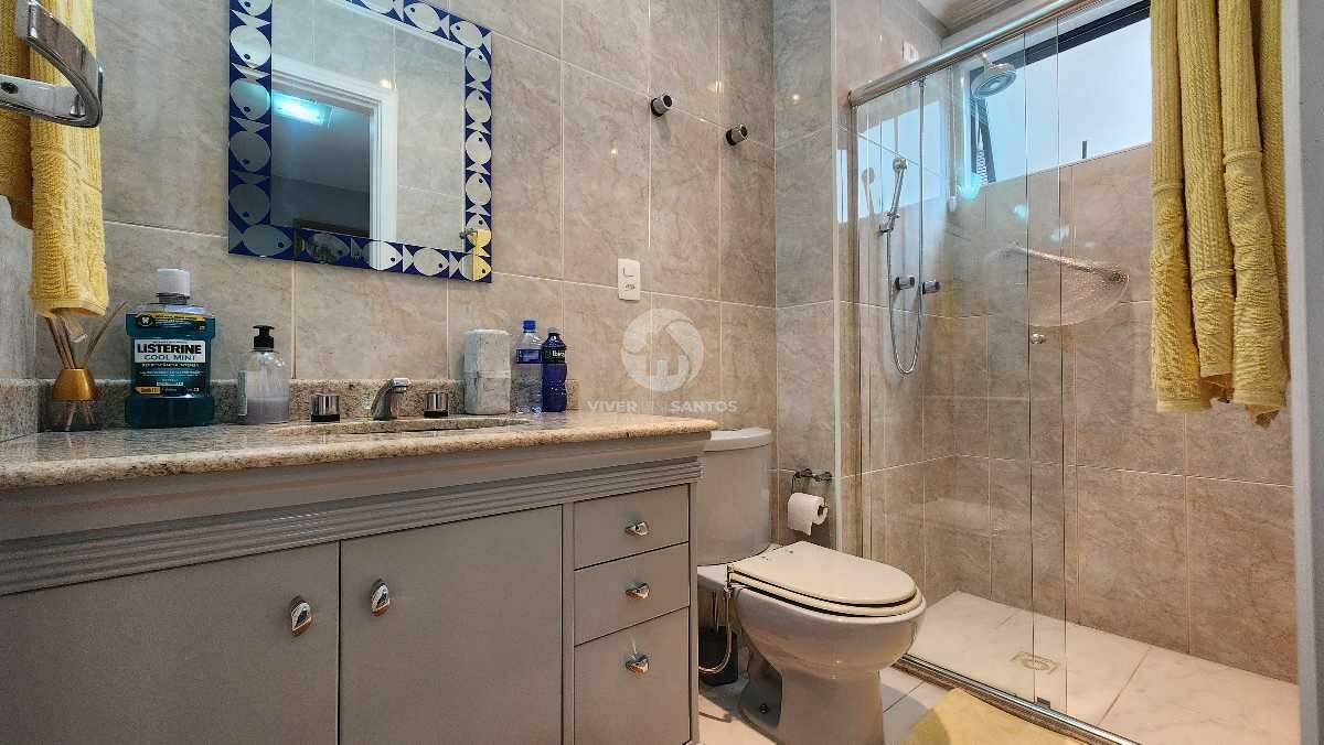 Apartamento de 3 suítes, 2 vagas, 215m² no Gonzaga, Santos em Gonzaga, Santos — foto 15