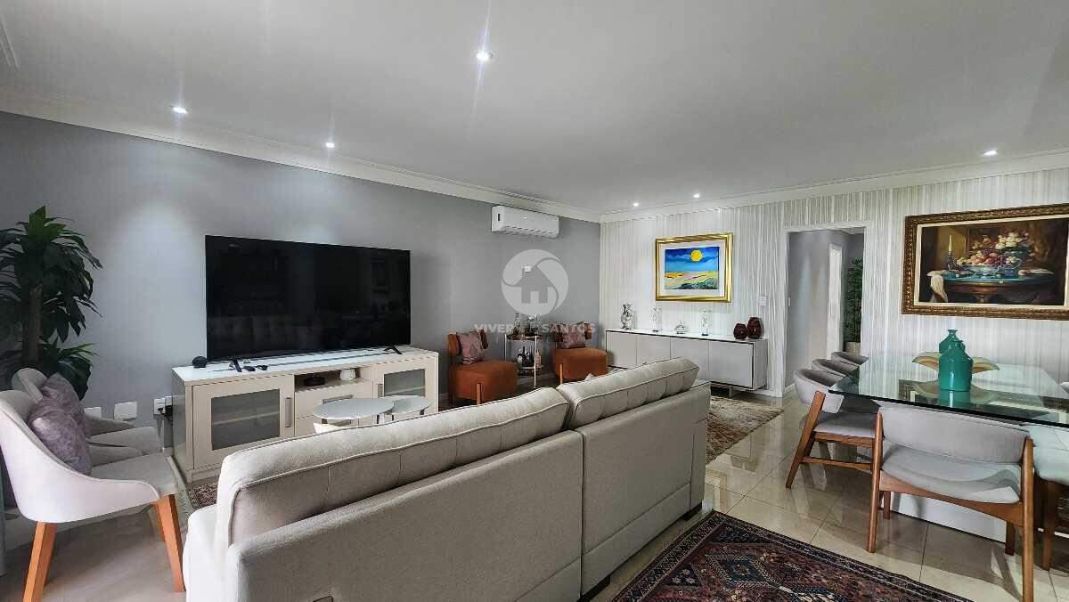 Apartamento de 3 suítes, 2 vagas, 215m² no Gonzaga, Santos em Gonzaga, Santos — foto 3