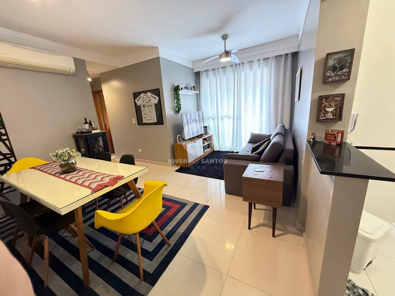 Apartamento à venda, 2 quartos, 1 suíte, no Campo Grande em Santos em Campo Grande, Santos — foto 2