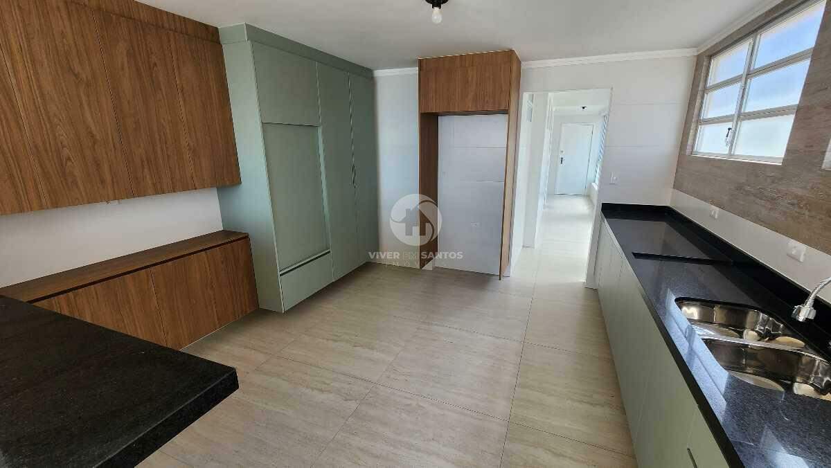 Apartamento 3 dorms (1 suíte) com vista mar – Santos/José Menino, 182 m² em José Menino, Santos — foto 3