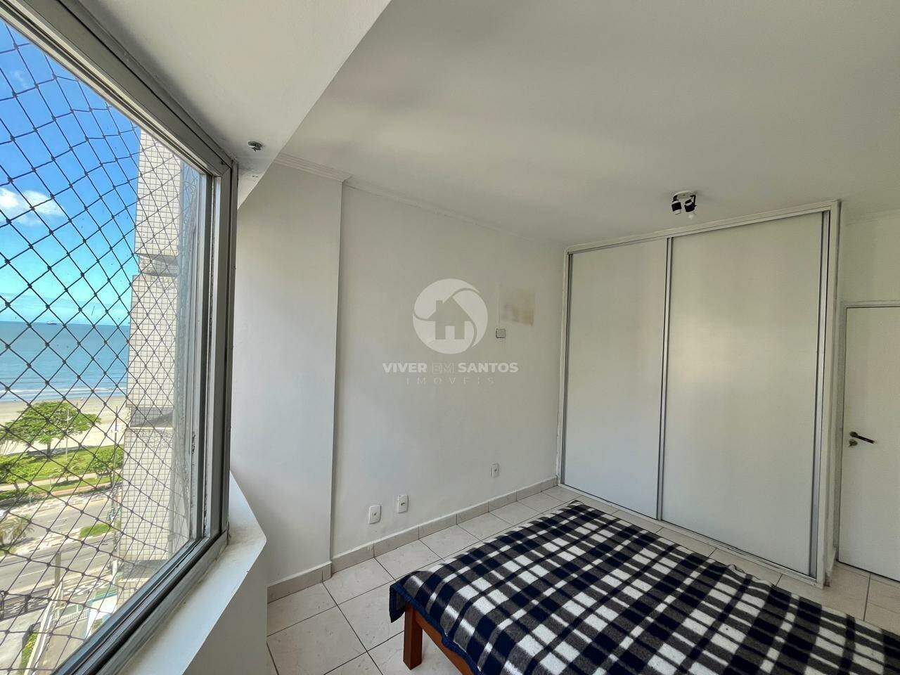 Comprar apartamento na Aparecida frente mar 02 dormitórios - com dependência 93m2 em Aparecida, Santos — foto 2