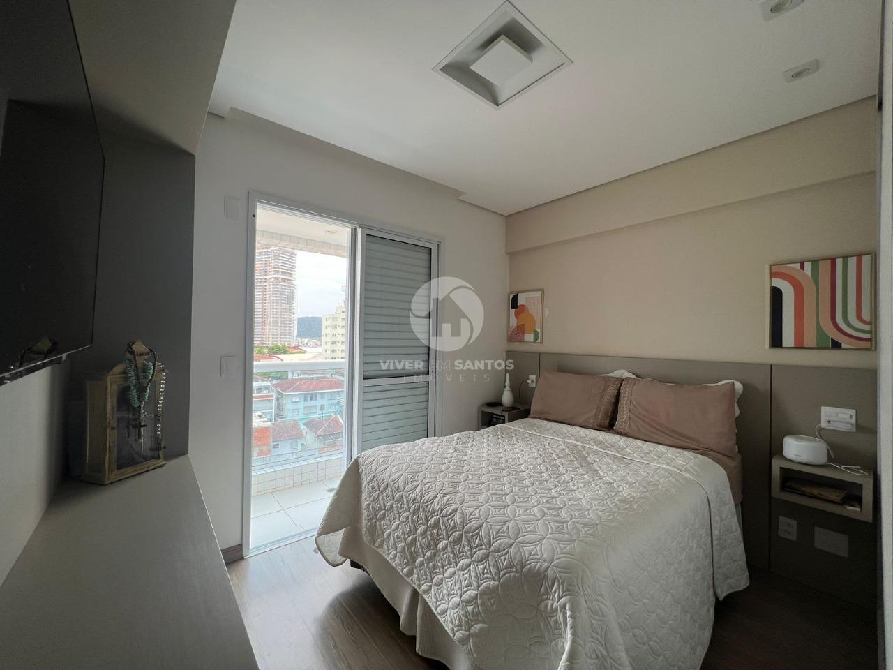 Apartamento com 2 Quartos vista mar na Ponta da Praia em Ponta da Praia, Santos — foto 13