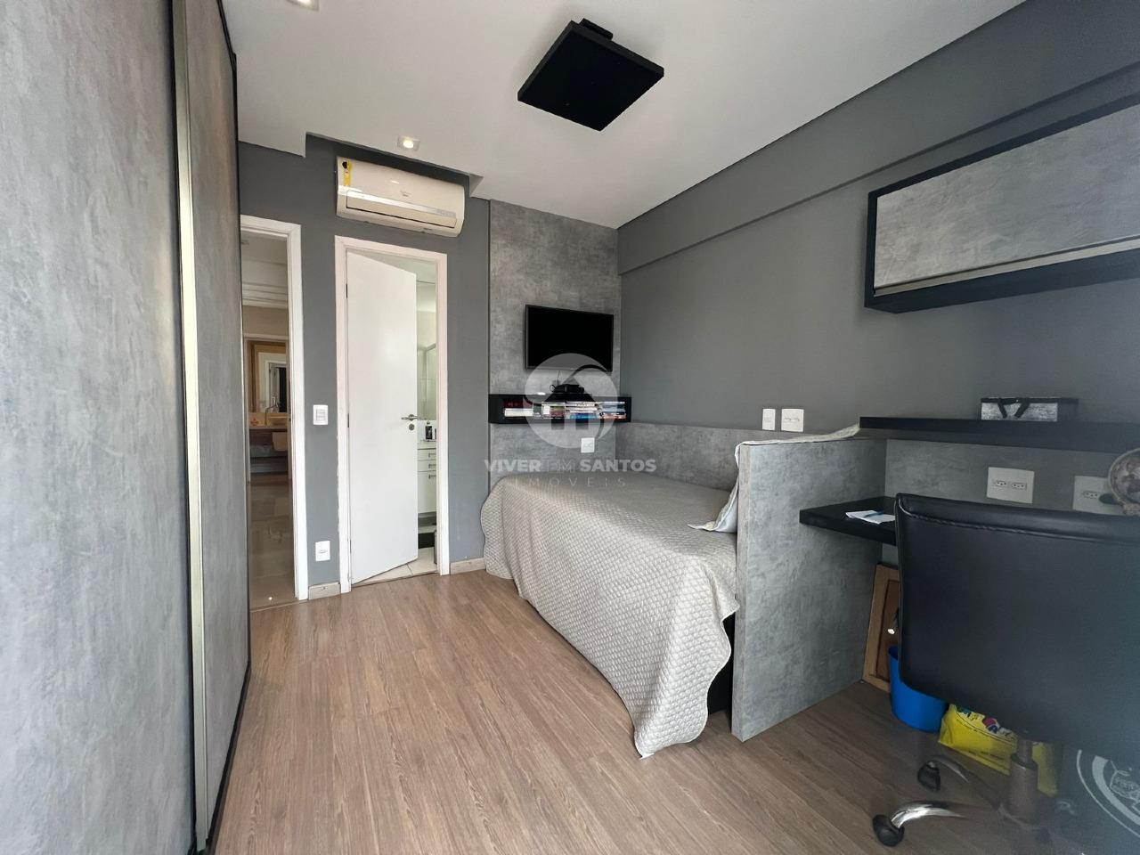 Apartamento com 2 Quartos vista mar na Ponta da Praia em Ponta da Praia, Santos — foto 17