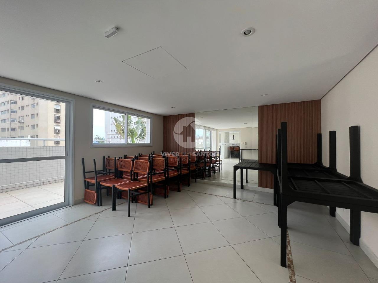 Apartamento com 2 Quartos vista mar na Ponta da Praia em Ponta da Praia, Santos — foto 30