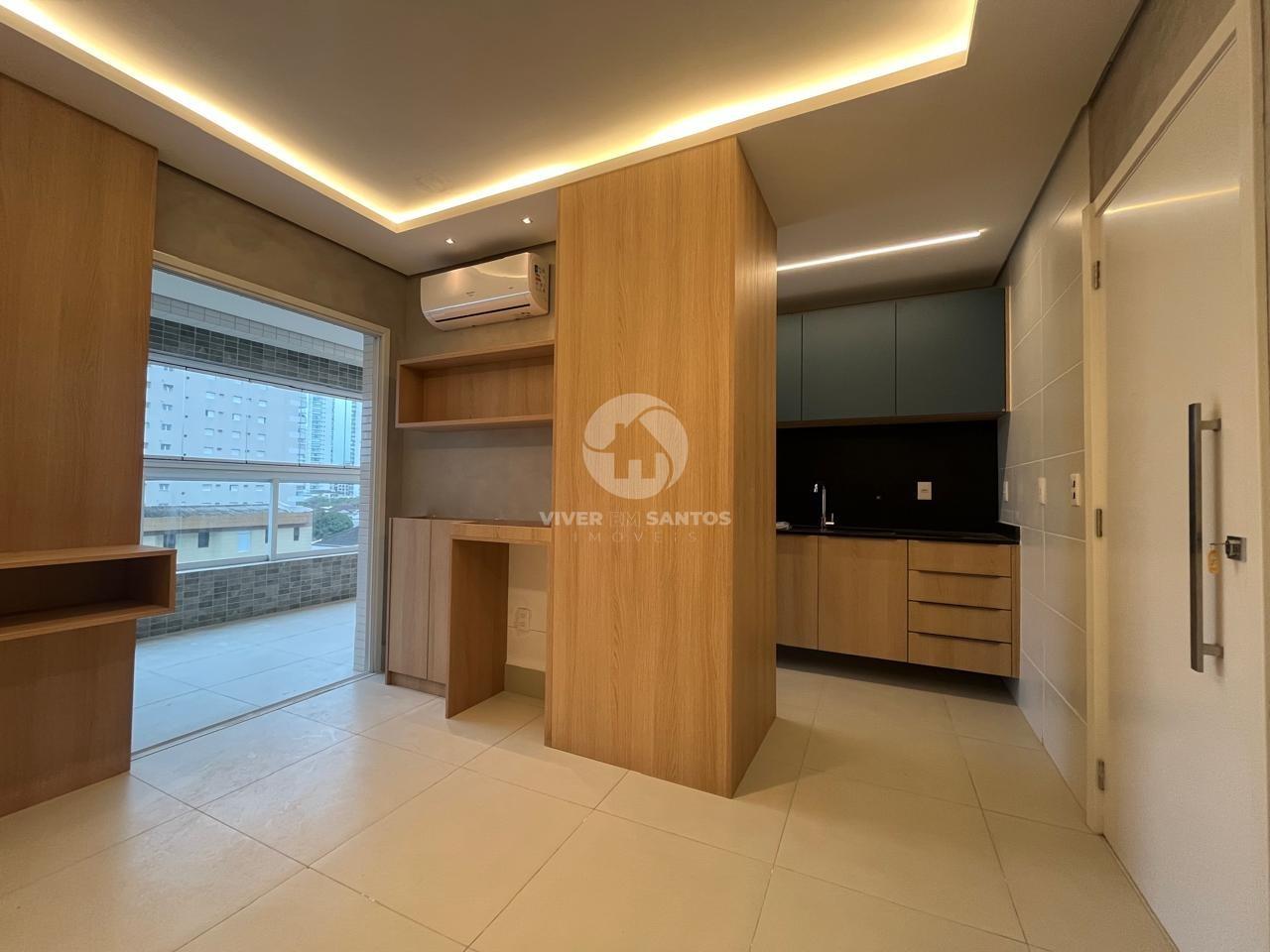 Apartamento com 1 Quarto à venda, 50m² - Boqueirão em Boqueirão, Santos — foto 2