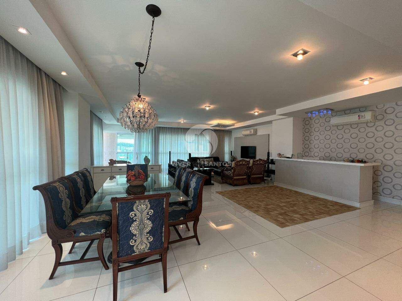 Apartamento Exclusivo 4 Suítes com Vista para o Mar – Gonzaga em Gonzaga, Santos — foto 7