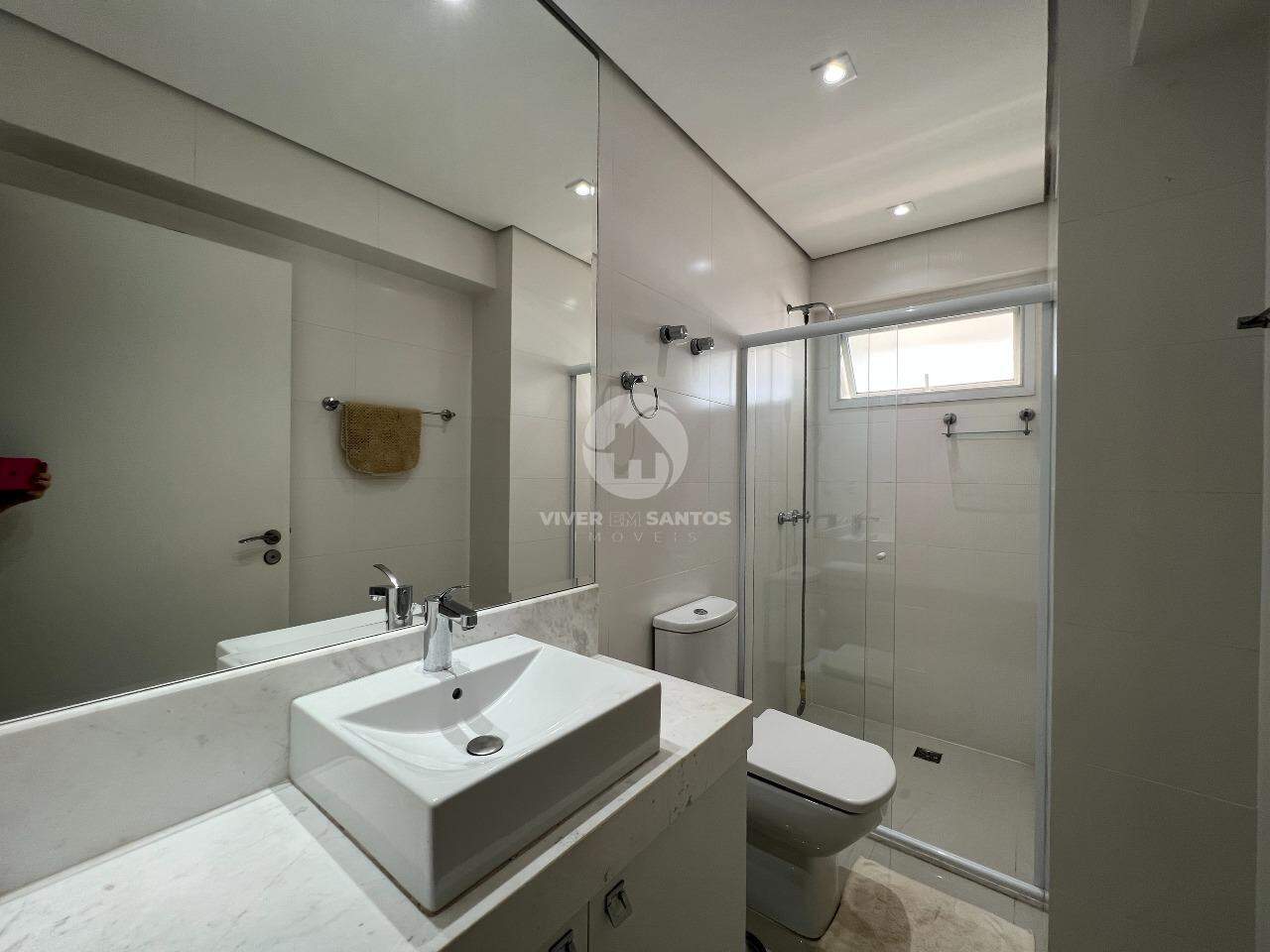 Apartamento Exclusivo 4 Suítes com Vista para o Mar – Gonzaga em Gonzaga, Santos — foto 13