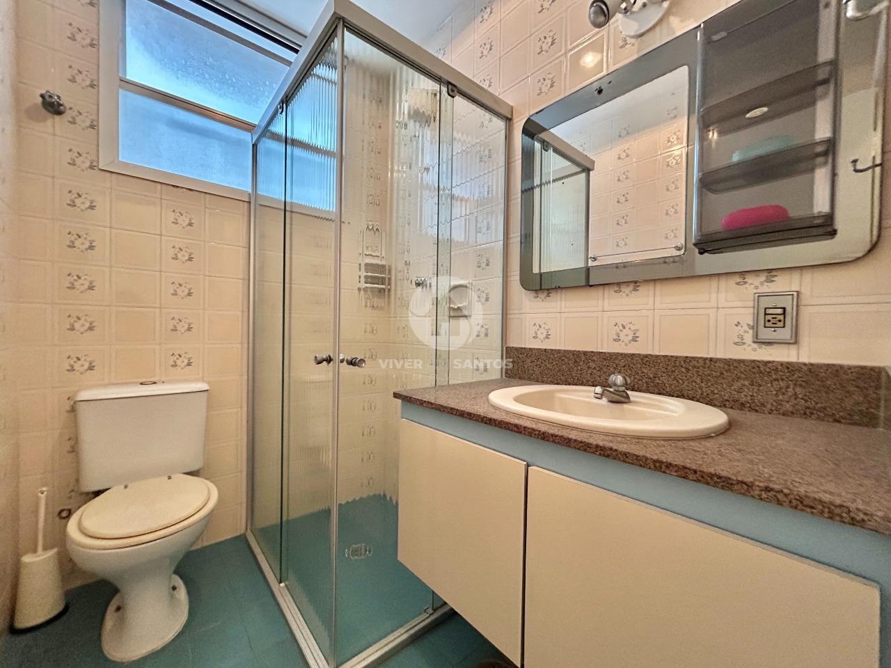 Apartamento à venda na quadra da praia no Boqueirão. em Boqueirão, Santos — foto 9