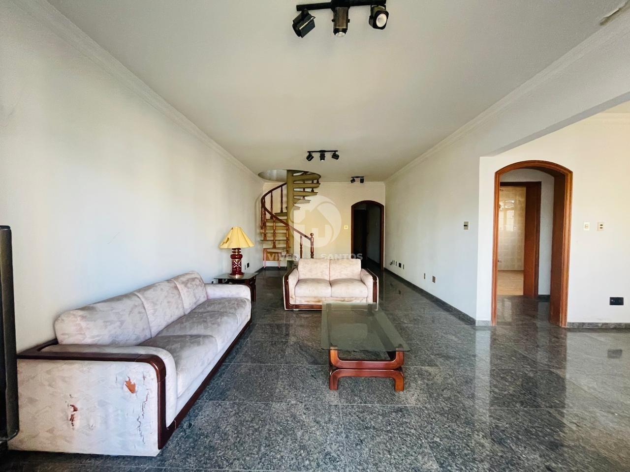 Cobertura Duplex 495 m², 3 Dormitórios, Piscina, Churrasqueira e 3 Vagas Fechadas no Boqueirão – Santos/SP em Boqueirão, Santos — foto 4