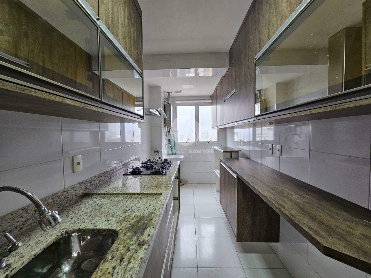 VENHA MORAR NESTE APARTAMENTO VISTA MAR COM LAZER NO GONZAGA! em Gonzaga, Santos — foto 10