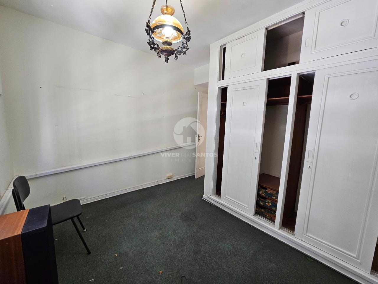 Apartamento 3 dorms com dep. – 1 quadra da praia – Boqueirão/Santos em Boqueirão, Santos — foto 8