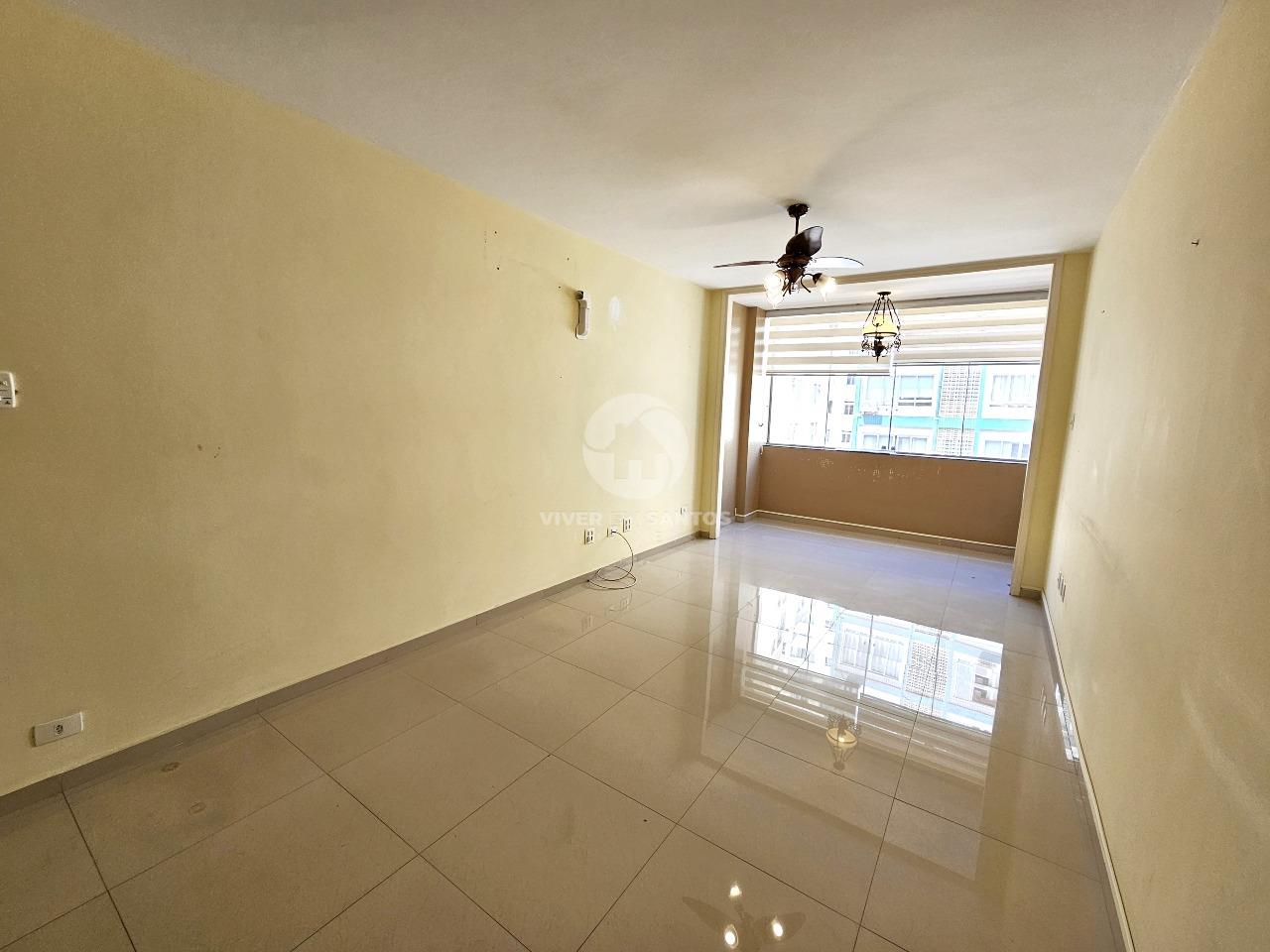 Apartamento 3 dorms com dep. – 1 quadra da praia – Boqueirão/Santos em Boqueirão, Santos — foto 4