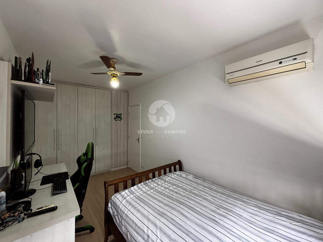 Amplo e Reformado – 3 Dorms (1 Suíte) com 150 m² e Vaga Demarcada no Campo Grande em Campo Grande, Santos — foto 15