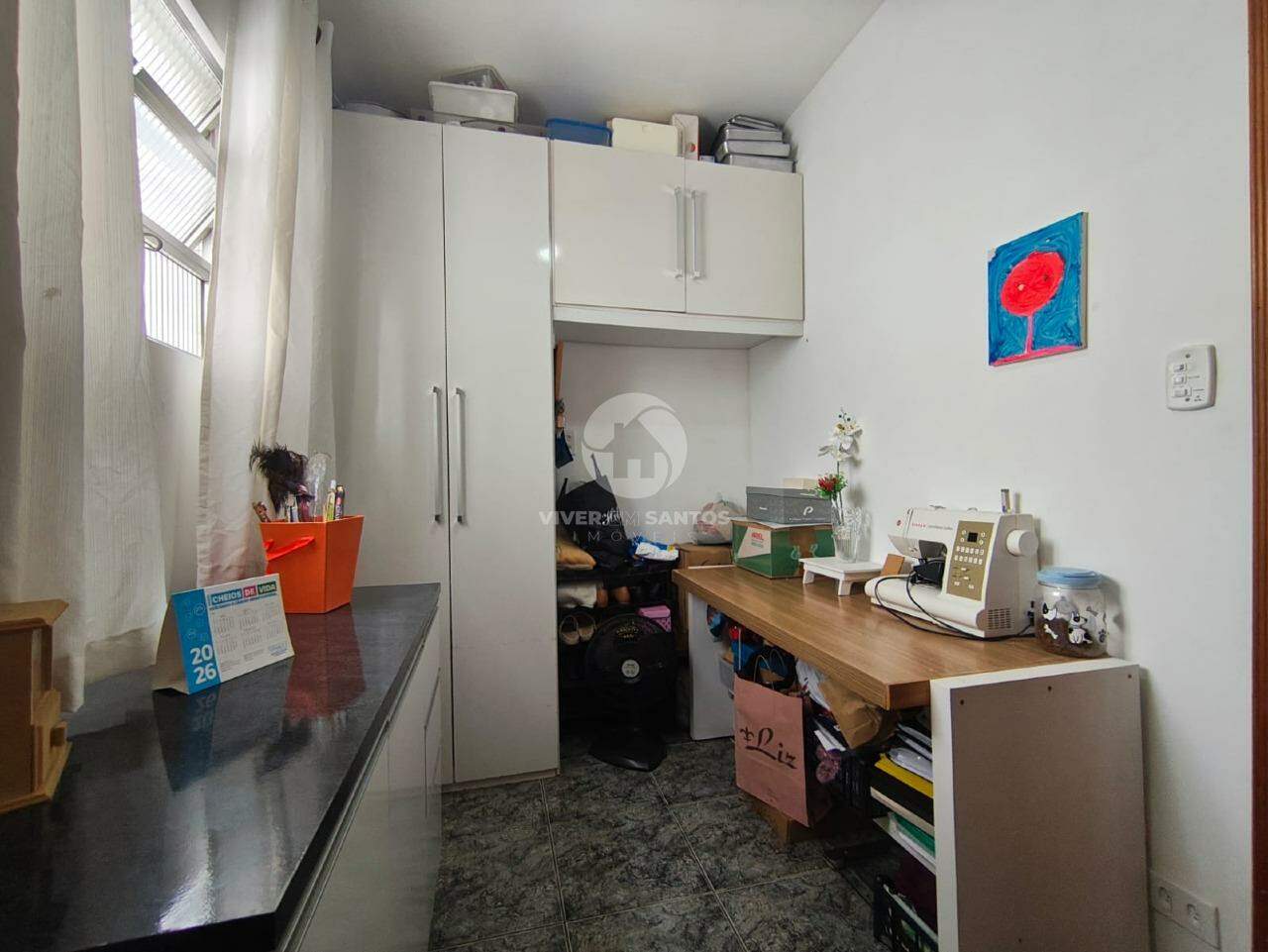 Amplo Apartamento com 2 Suítes e 2 Vagas- Bairro Marapé em Marapé, Santos — foto 14