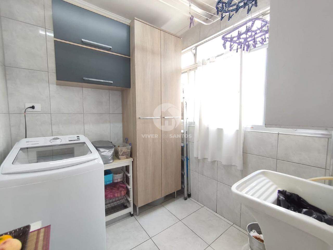 Amplo Apartamento com 2 Suítes e 2 Vagas- Bairro Marapé em Marapé, Santos — foto 21
