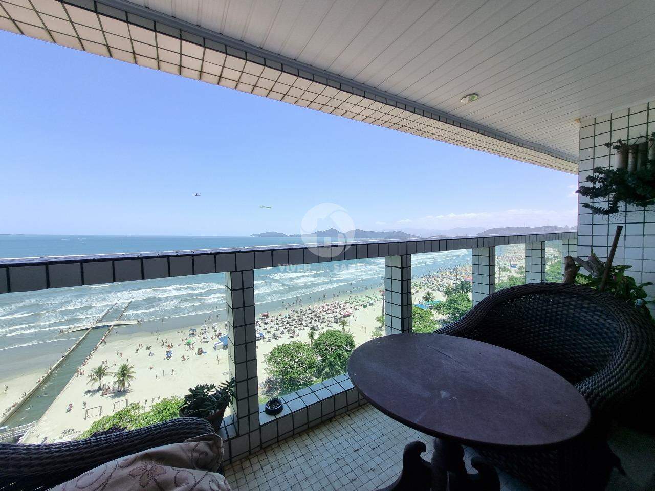 Apartamento 3 Dormitórios Frente ao Mar – Boqueirão- Santos em Boqueirão, Santos — foto 2