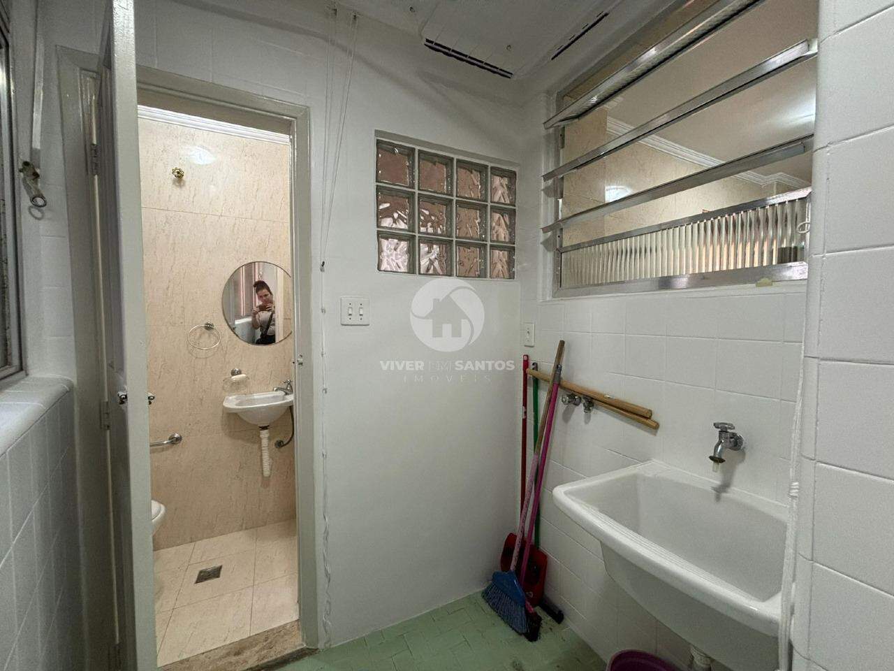 Apartamento à venda, 3 quartos, 1 vaga, Gonzaga - Santos/SP em Gonzaga, Santos — foto 9