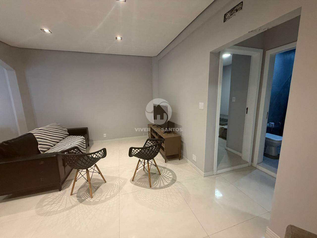 Apartamento Reformado e mobiliado com Vista Mar no Gonzaga em Gonzaga, Santos — foto 8
