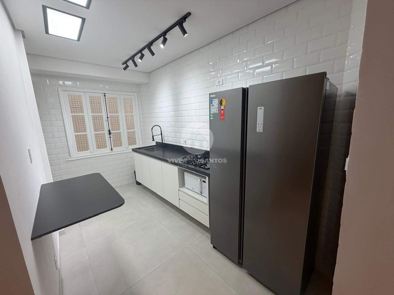 Apartamento Reformado e mobiliado com Vista Mar no Gonzaga em Gonzaga, Santos — foto 9