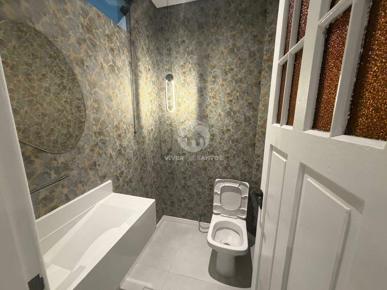 Apartamento Reformado e mobiliado com Vista Mar no Gonzaga em Gonzaga, Santos — foto 13