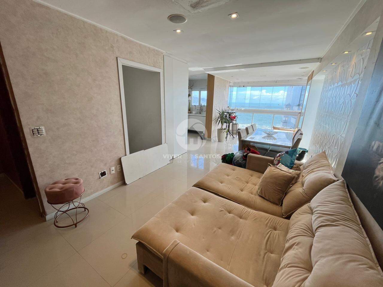 Comprar apartamento Duplex - Pompéia andar alto com varanda e vista mar . em Pompéia, Santos — foto 2