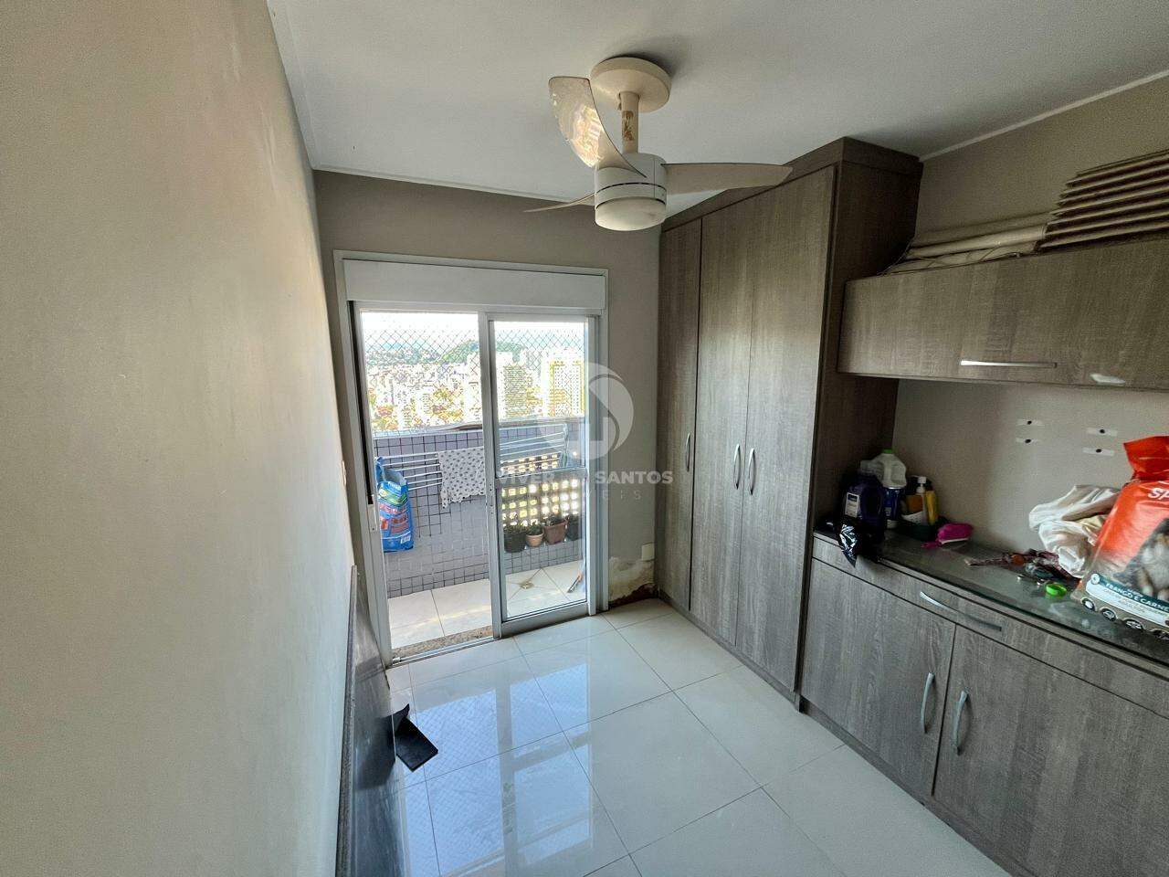 Comprar apartamento Duplex - Pompéia andar alto com varanda e vista mar . em Pompéia, Santos — foto 10