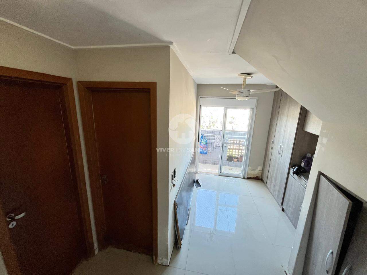 Comprar apartamento Duplex - Pompéia andar alto com varanda e vista mar . em Pompéia, Santos — foto 23