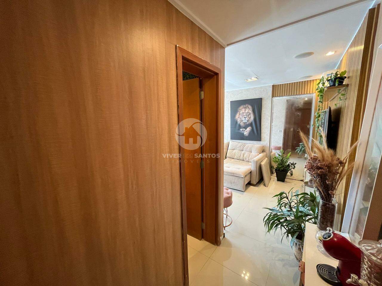 Comprar apartamento Duplex - Pompéia andar alto com varanda e vista mar . em Pompéia, Santos — foto 4