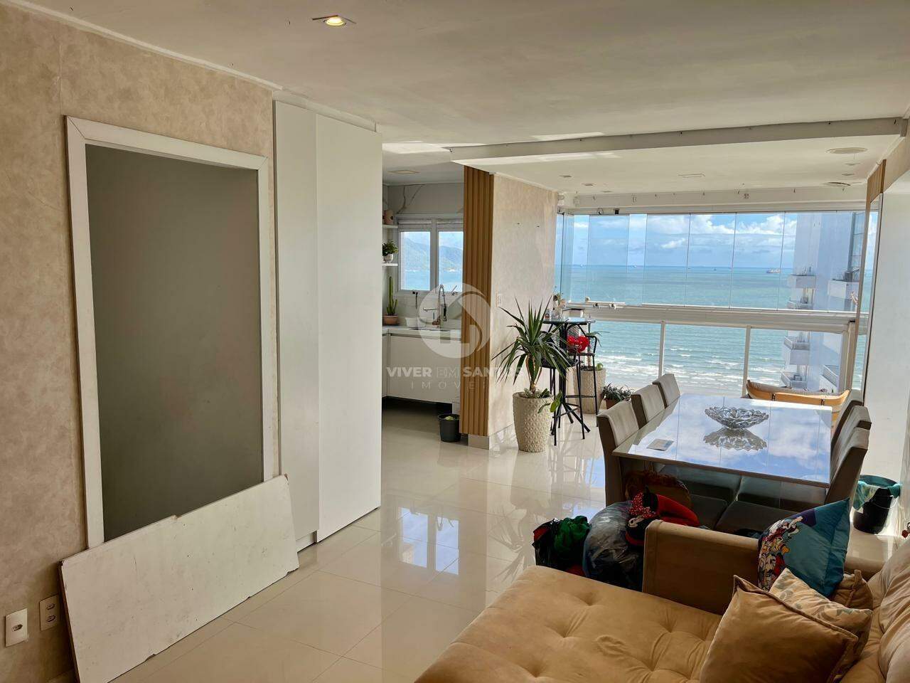 Comprar apartamento Duplex - Pompéia andar alto com varanda e vista mar . em Pompéia, Santos — foto 3