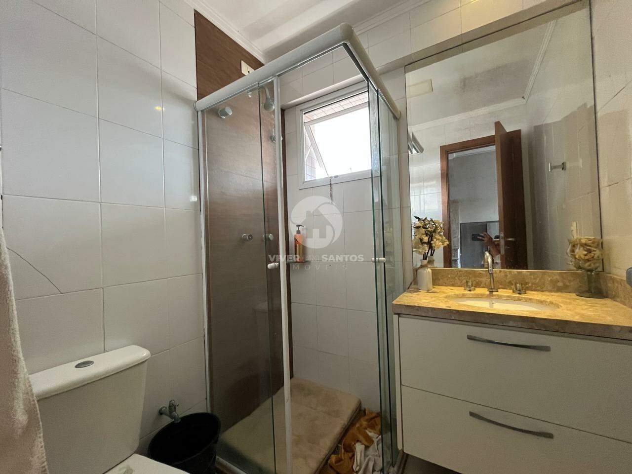 Comprar apartamento Duplex - Pompéia andar alto com varanda e vista mar . em Pompéia, Santos — foto 13