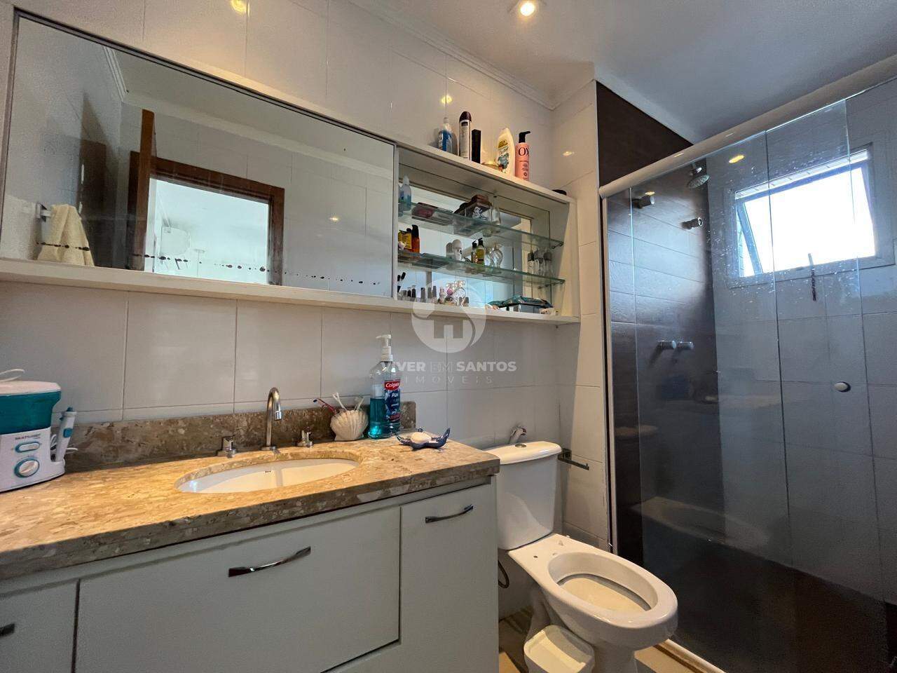 Comprar apartamento Duplex - Pompéia andar alto com varanda e vista mar . em Pompéia, Santos — foto 17