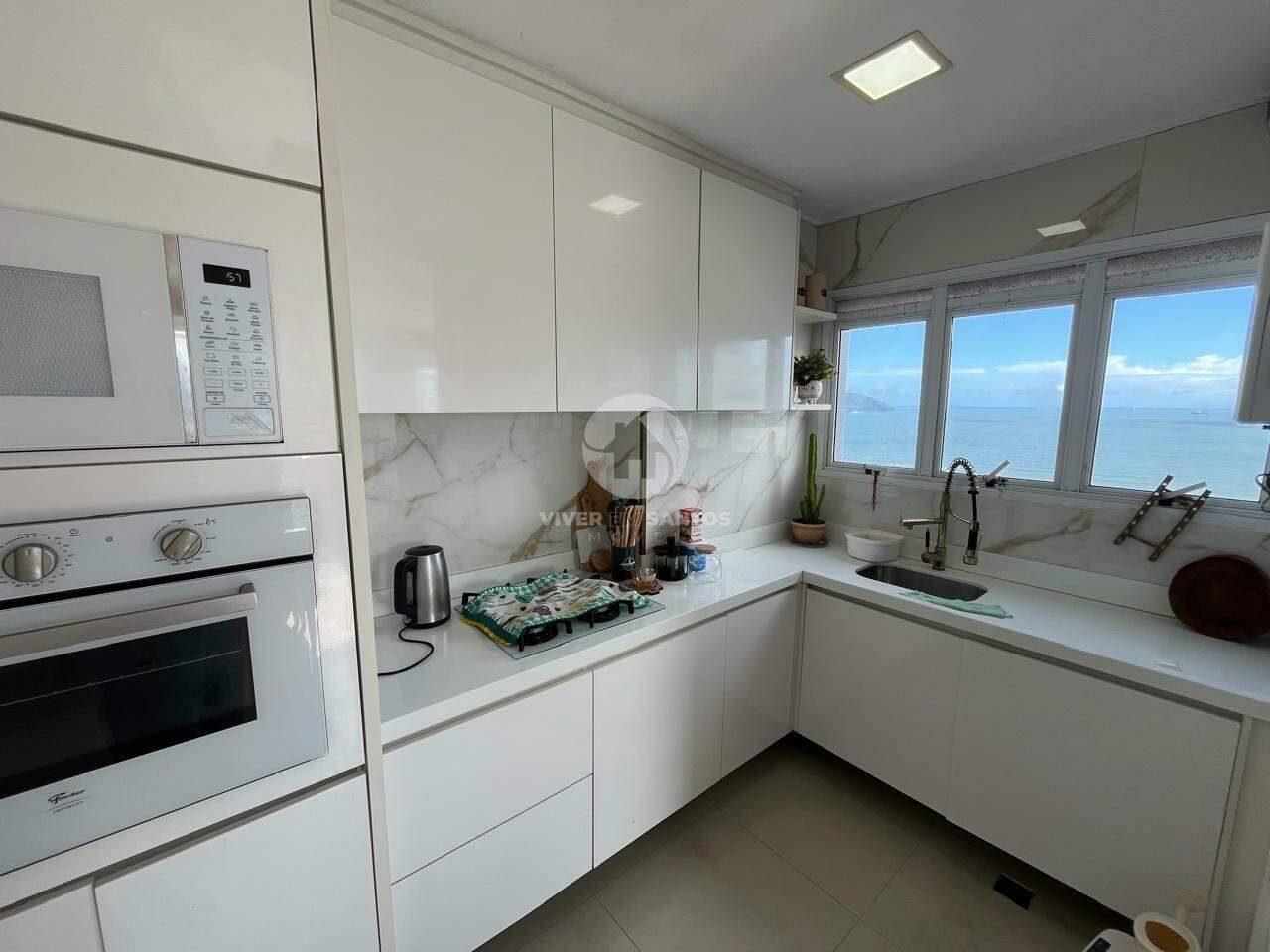 Comprar apartamento Duplex - Pompéia andar alto com varanda e vista mar . em Pompéia, Santos — foto 20
