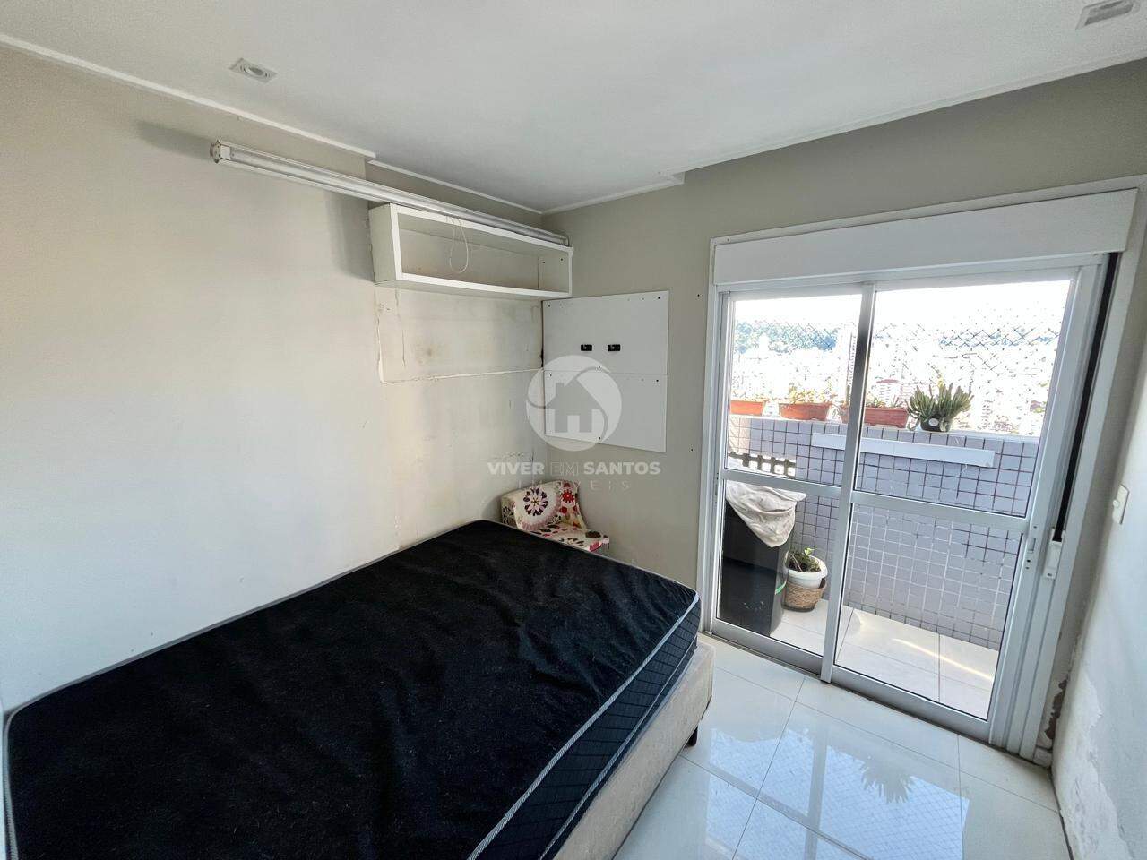 Comprar apartamento Duplex - Pompéia andar alto com varanda e vista mar . em Pompéia, Santos — foto 11