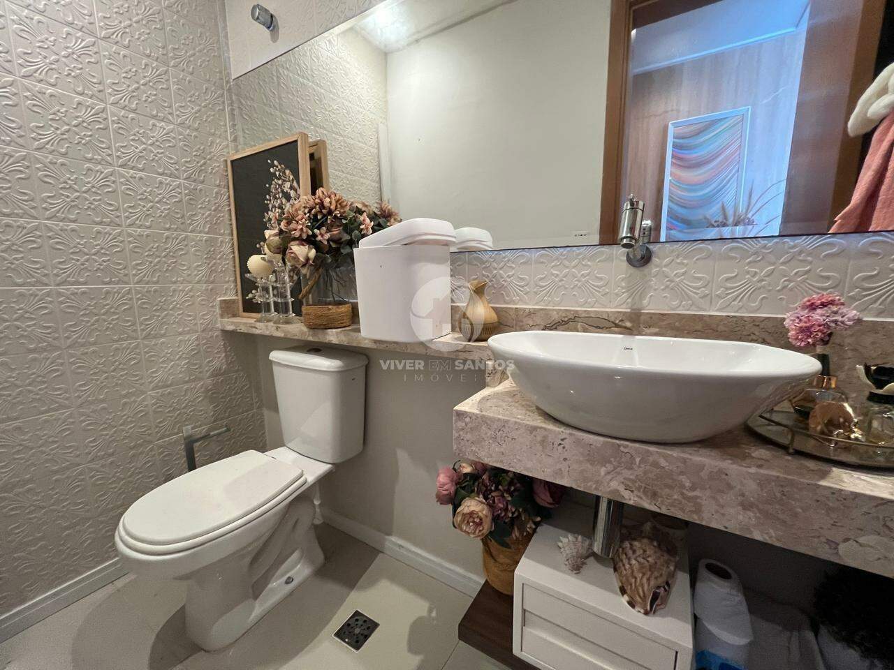 Comprar apartamento Duplex - Pompéia andar alto com varanda e vista mar . em Pompéia, Santos — foto 6