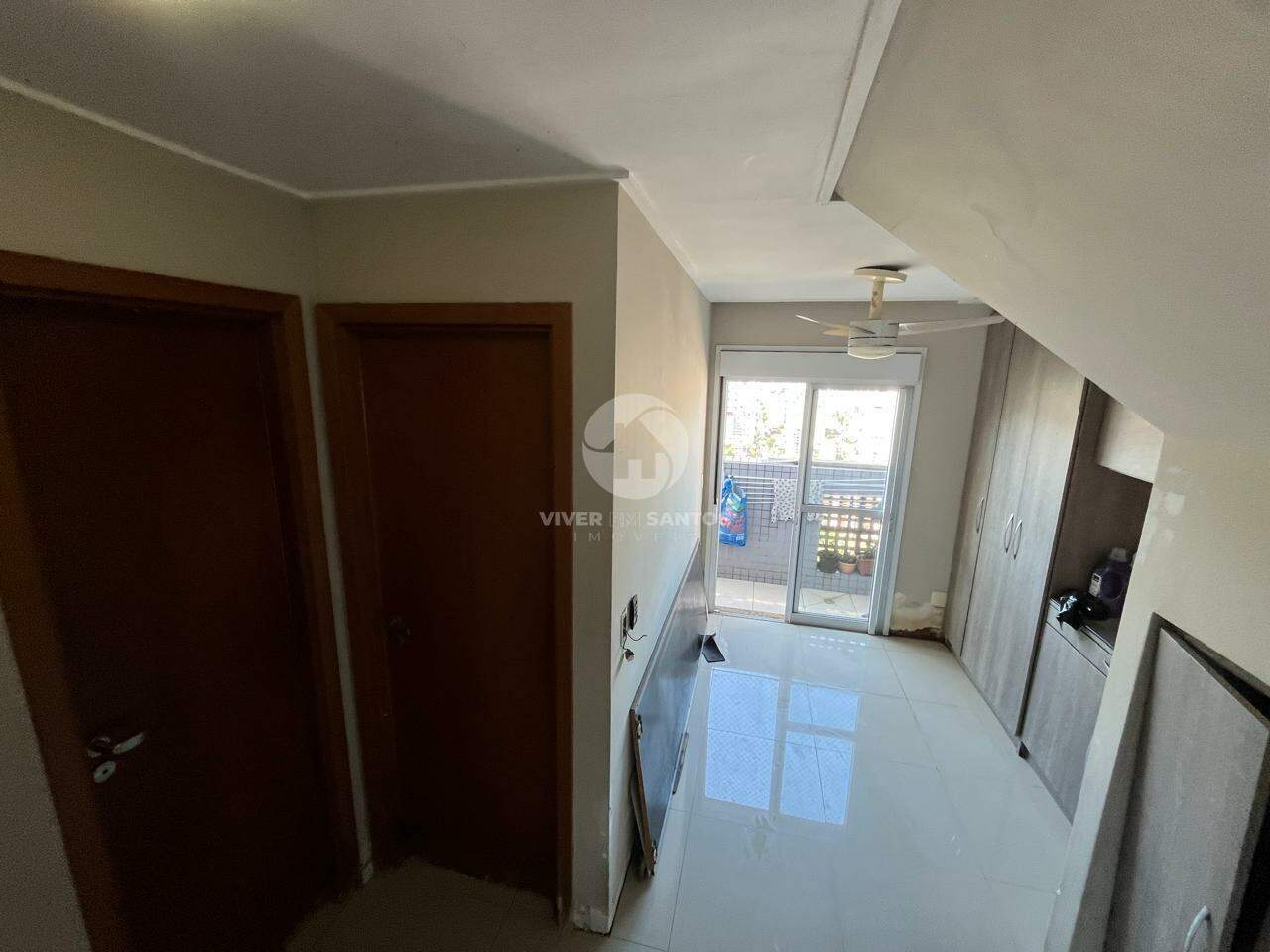 Comprar apartamento Duplex - Pompéia andar alto com varanda e vista mar . em Pompéia, Santos — foto 9