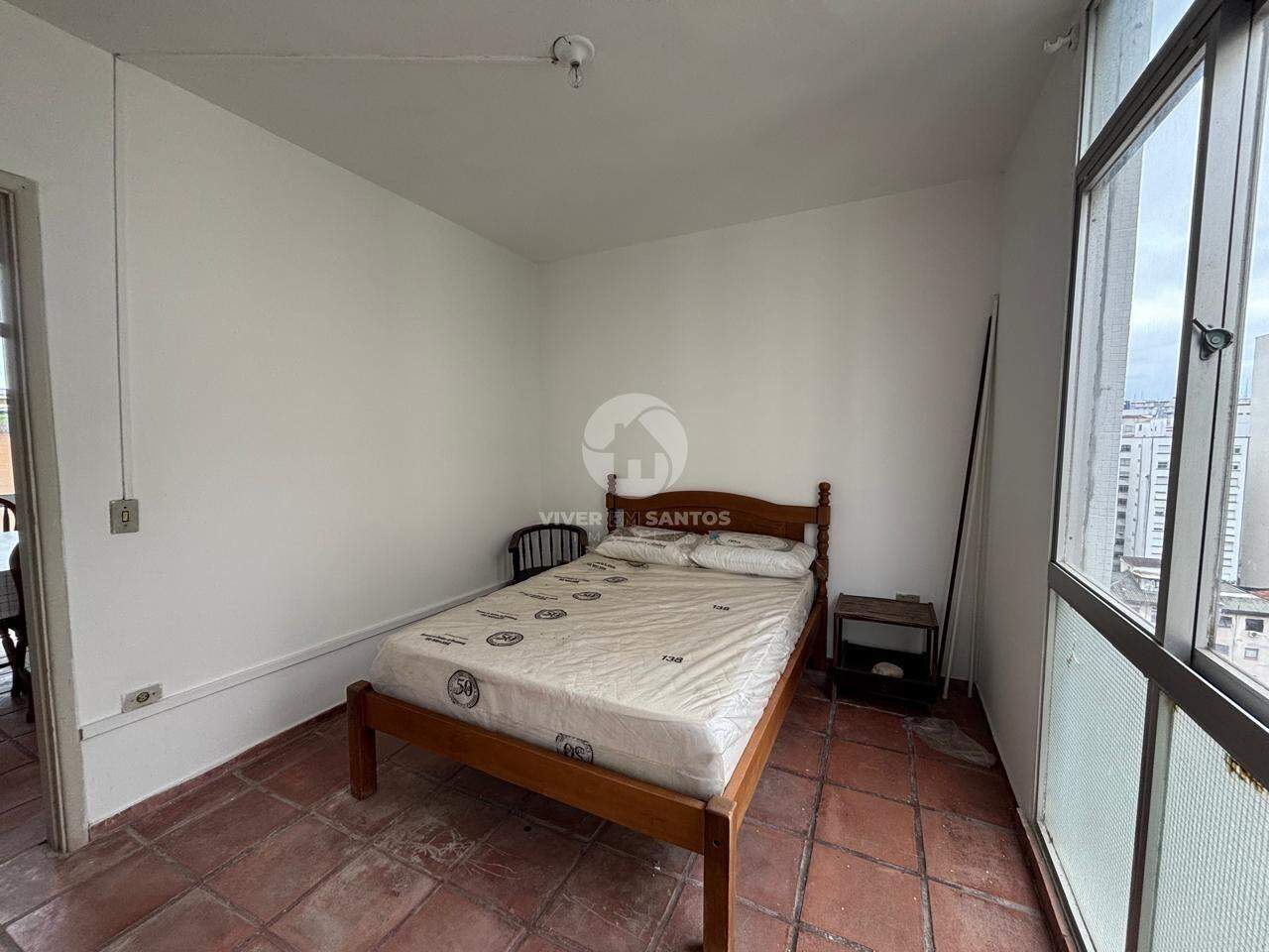 Apartamento Residencial com Vista para o Mar em Boqueirão, Santos em Boqueirão, Santos — foto 7