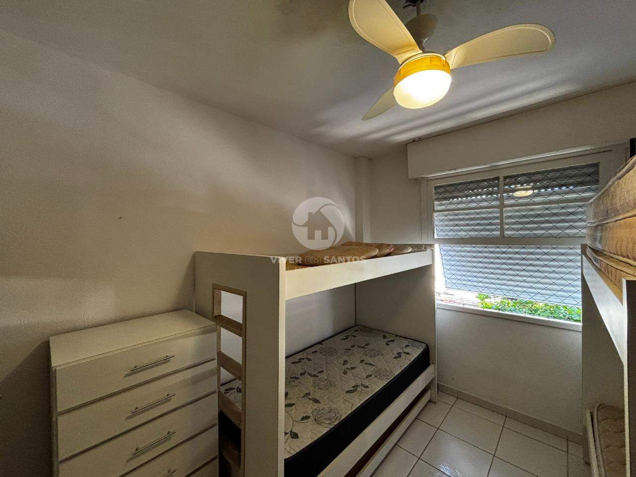 More com 2 quartos e 2 banheiros a poucos passos da praia do Boqueirão - Santos/SP em Boqueirão, Santos — foto 7