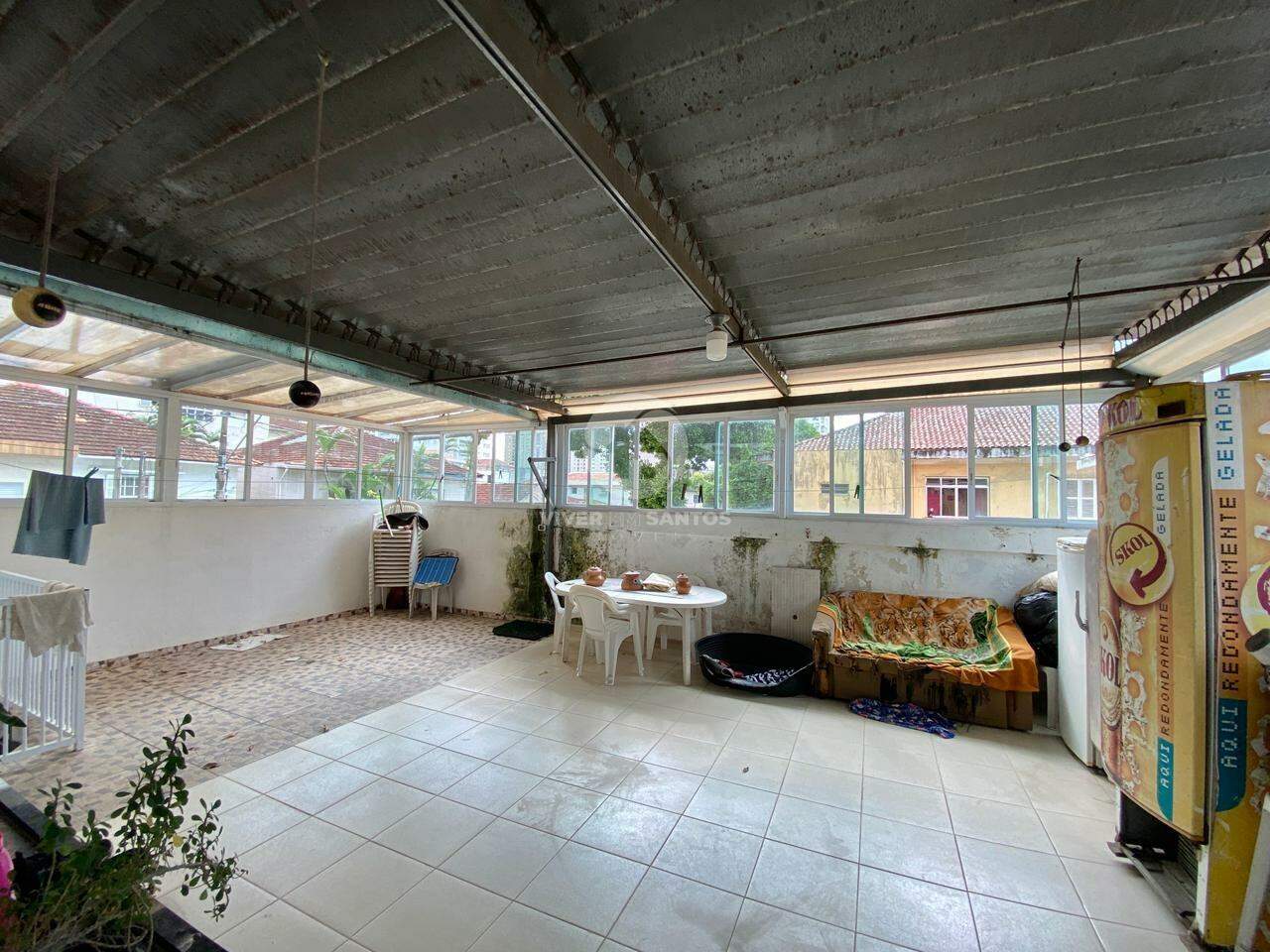 Casa Sobreposta Alta ampla e vaga de garagem fechada no Embaré em Embaré, Santos — foto 11