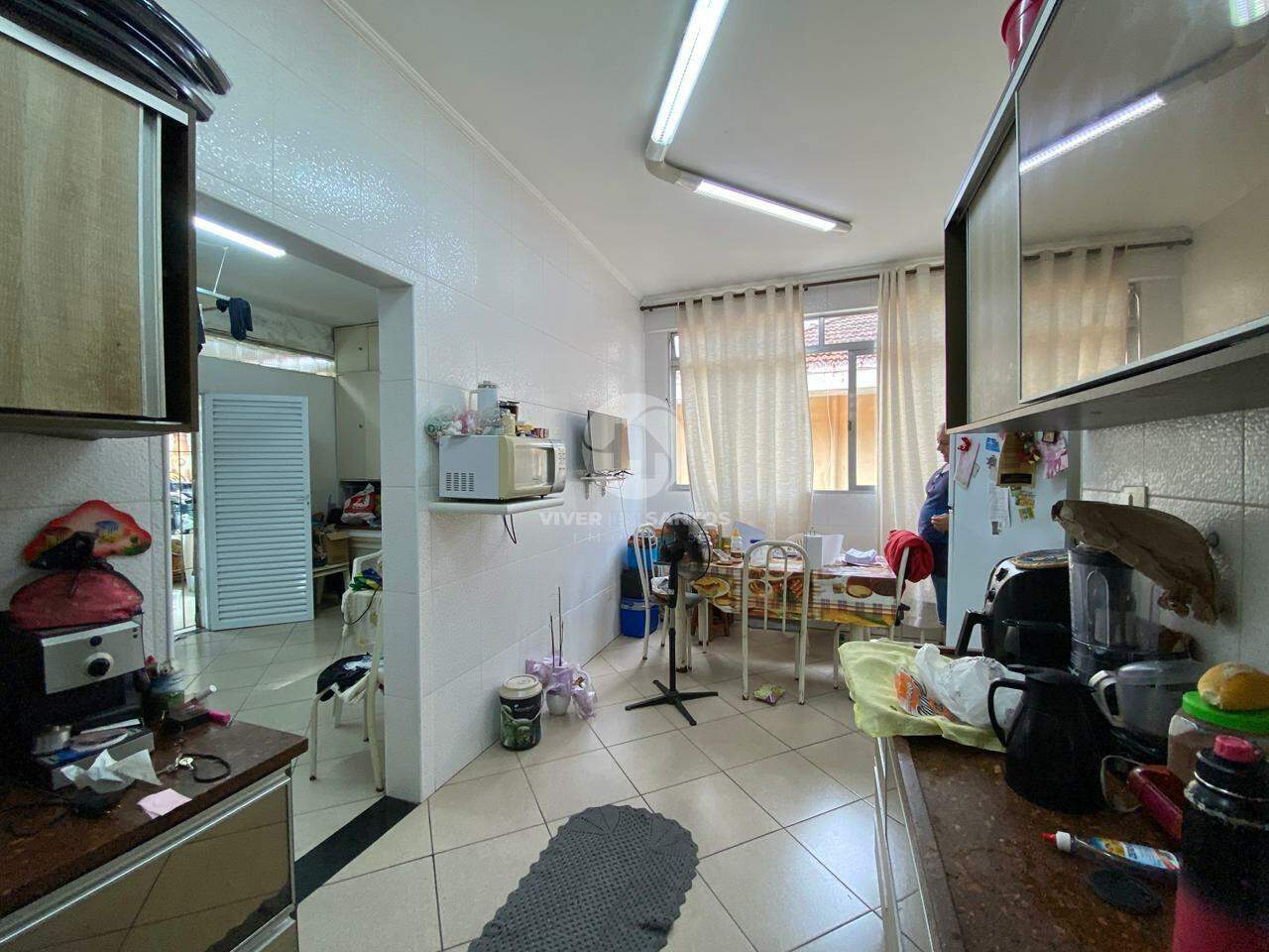Casa Sobreposta Alta ampla e vaga de garagem fechada no Embaré em Embaré, Santos — foto 6