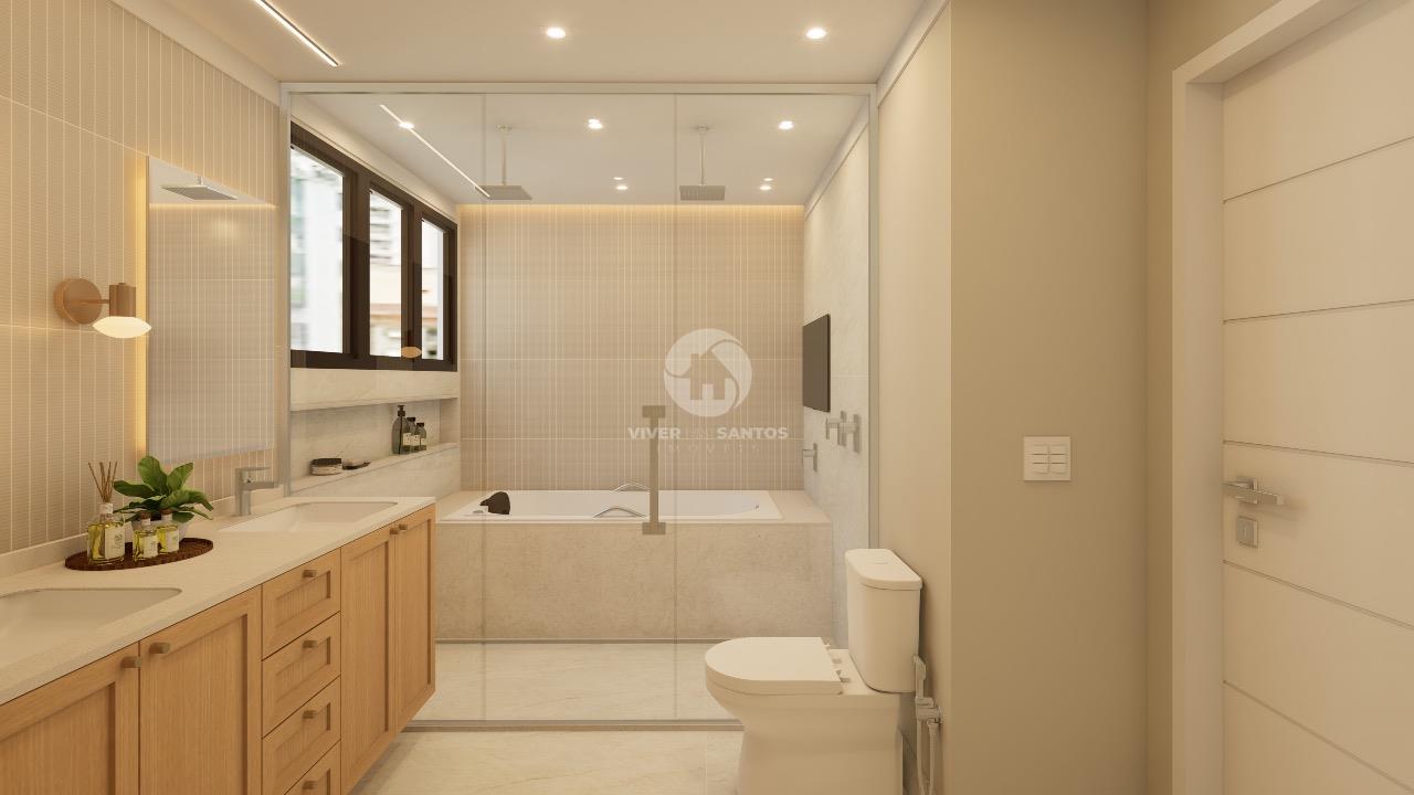 Apartamento à venda, com 3 suítes e 235m² - Gonzaga - Santos/SP em Gonzaga, Santos — foto 23